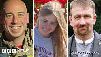 Tributes to firefighters and worker killed in business park blaze
