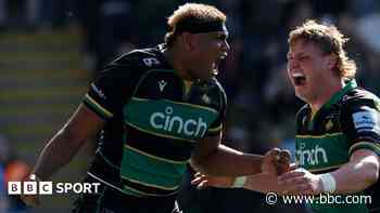 Late try sees Saints hit Saracens' play-off hopes