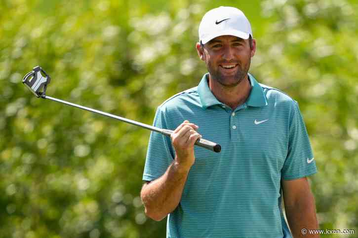 Scottie Scheffler storms into a 3-shot lead in the PGA Championship