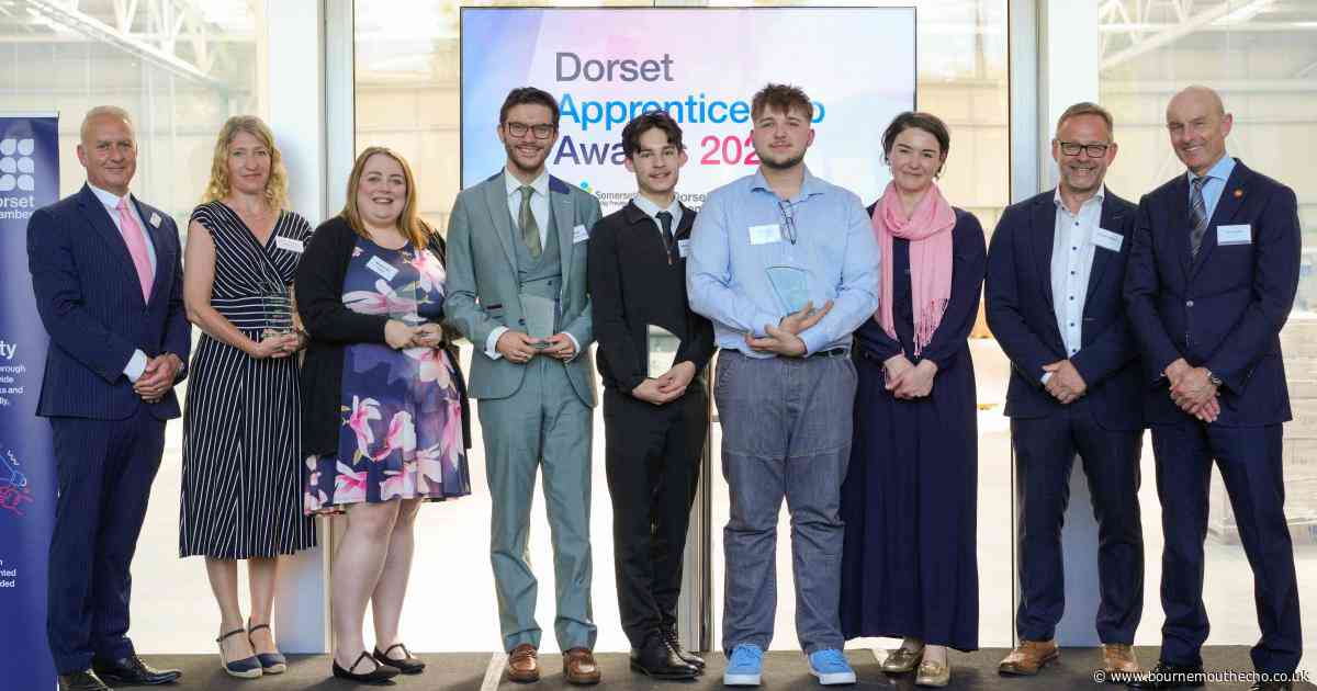 'Inspirational' apprentices win awards for achievements