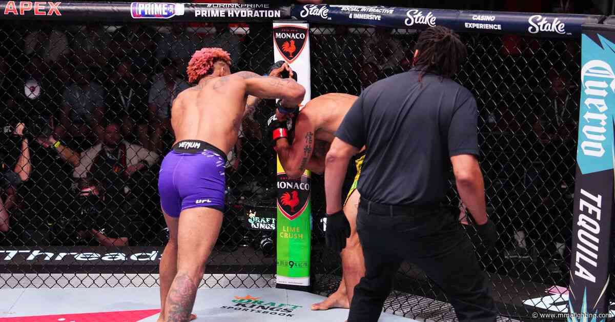 Michael Morales tears through Gilbert Burns with devastating first-round finish in UFC Vegas 106 main event 