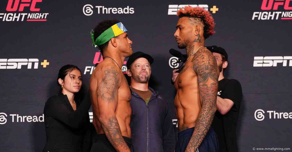 UFC Fight Night live blog: Gilbert Burns vs. Michael Morales