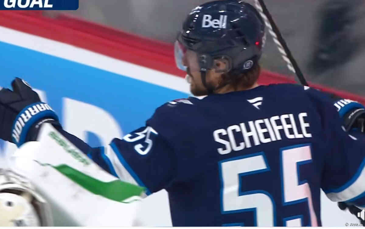 Mark Scheifele honors the memory of his father by scoring the Jets’ first goal