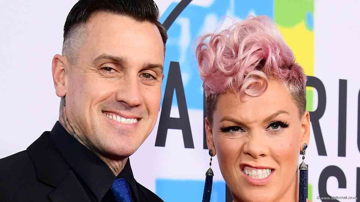 Pink's husband Carey Hart unveils graphic post-surgery photos after 'nasty' motocross crash