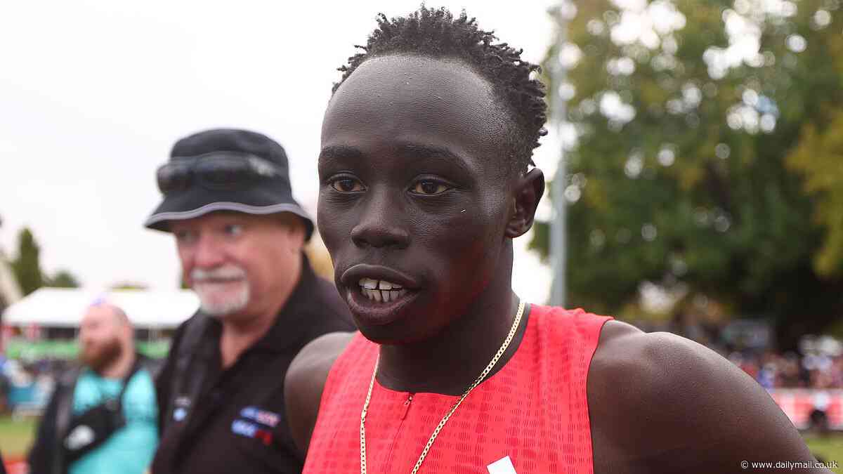 American sprint star Noah Williams slams Gout Gout for 'soft' move ahead of Diamond League debut
