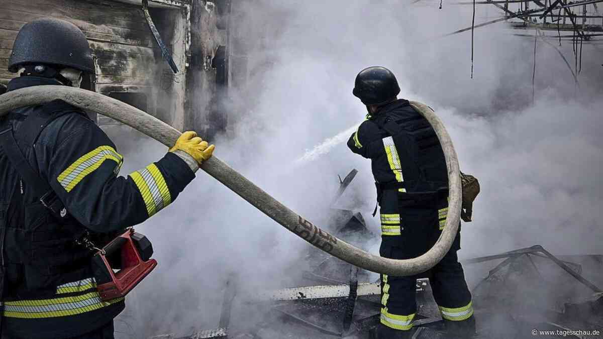 Liveblog: ++ Massive russische Drohnenattacke auf die Ukraine ++