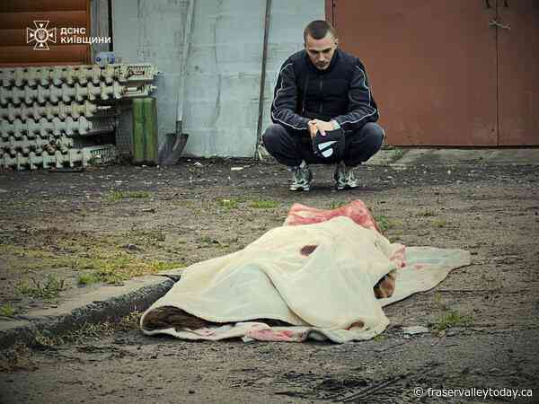 Russia launches one of biggest drone attacks on Ukraine since start of war, killing at least 1