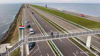 Afsluitdijk richting Noord-Holland dicht door storing aan sluizen