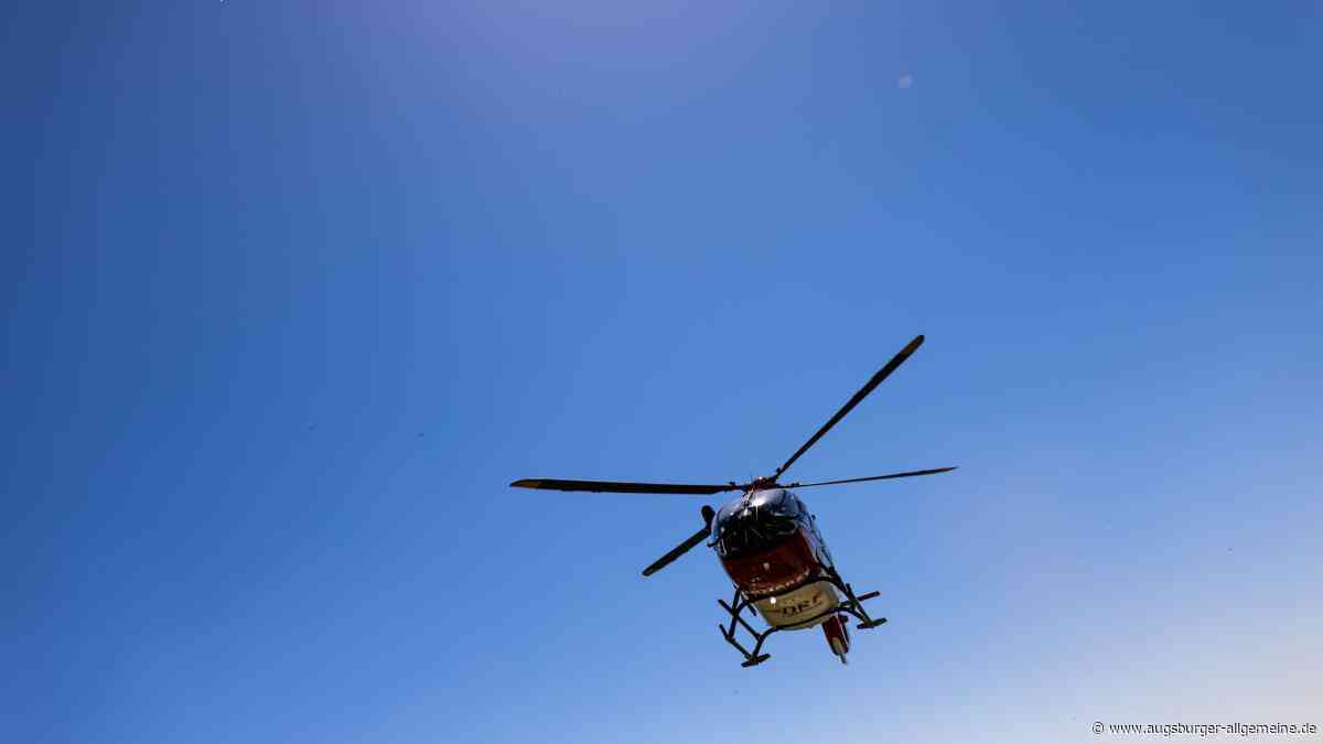 Roller-Fahrer schwer verletzt: Rettungshubschrauber im Einsatz