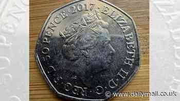 Rare 50p coin of Queen Elizabeth is selling at over £100,000 on eBay as collectors scramble to buy it