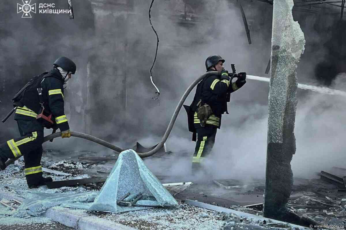 Russia launches biggest drone attack on Ukraine since start of war, killing at least 1