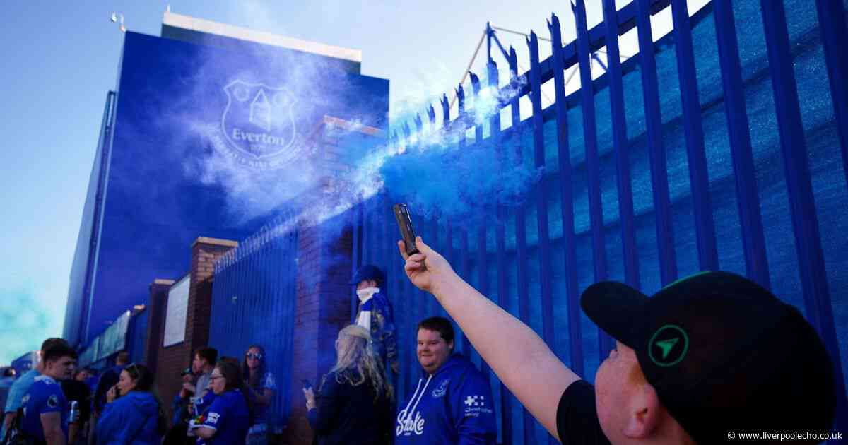 I saw unprecedented scenes on my way to Goodison Park this morning - this doesn't happen in England