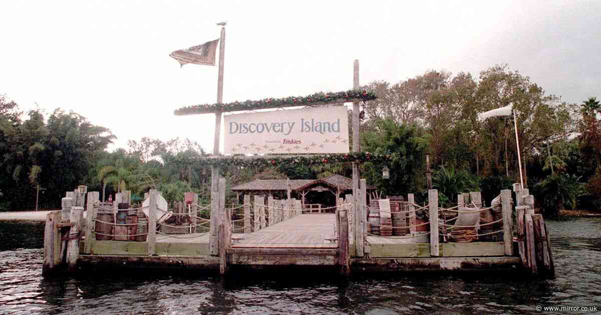 Eerily abandoned Disney Island was a magical oasis but now it's frozen in time