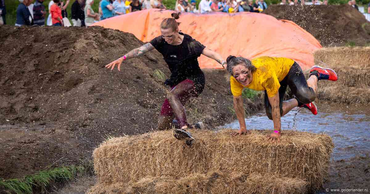 Ze wachten in Dieren niet nog een eeuw op de MudRun: ‘Dit smaakt naar meer’