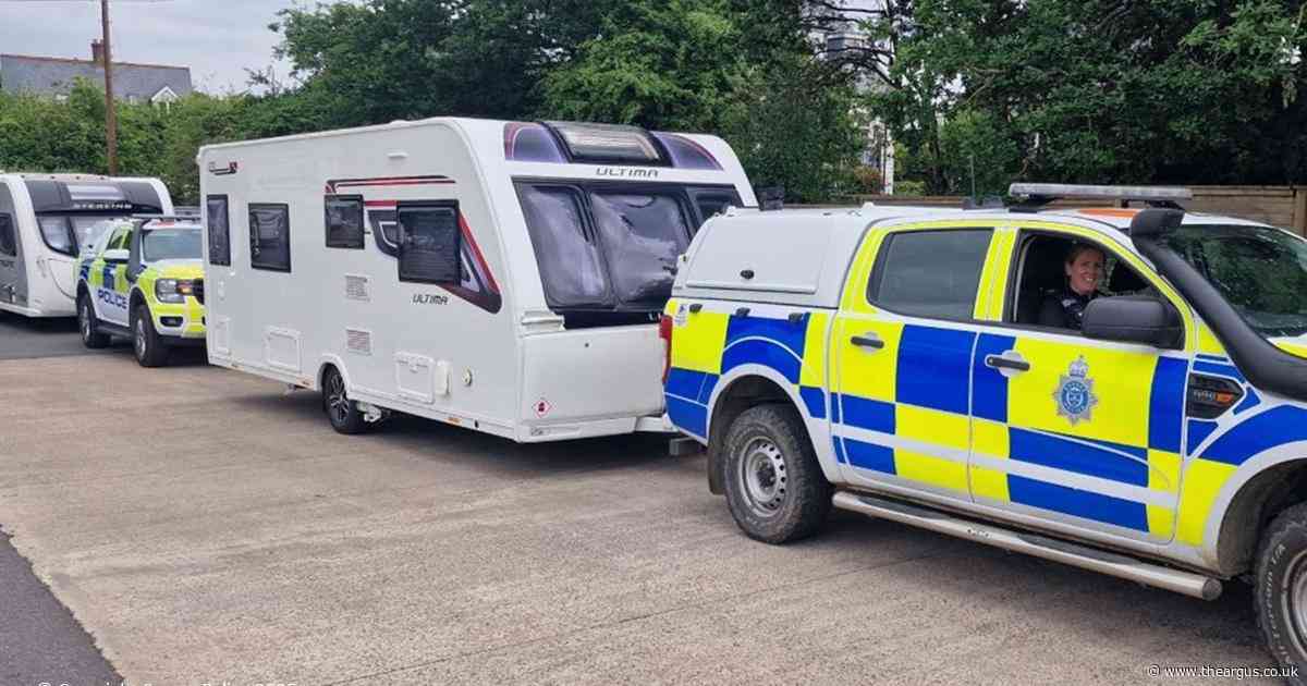 10 stolen caravans and a horsebox worth £300,000 seized