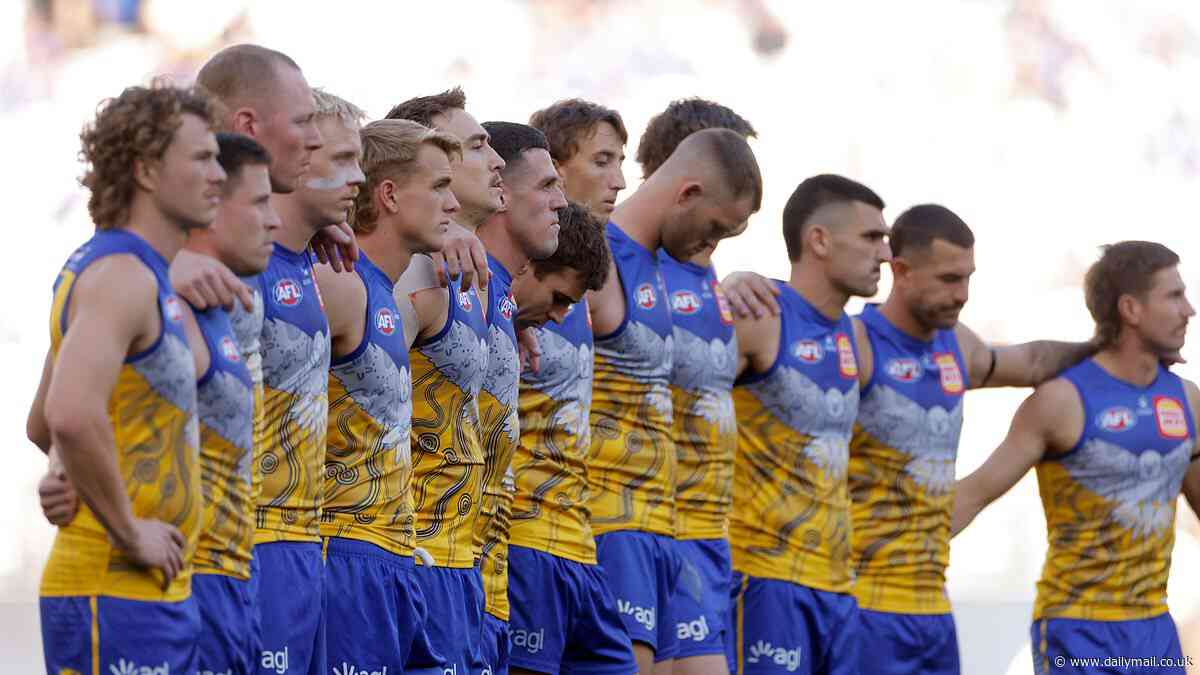 West Coast Eagles pay tribute to former player Adam Selwood with touching moment ahead of St Kilda clash