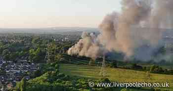 Police issue update after children seen escaping blazing building