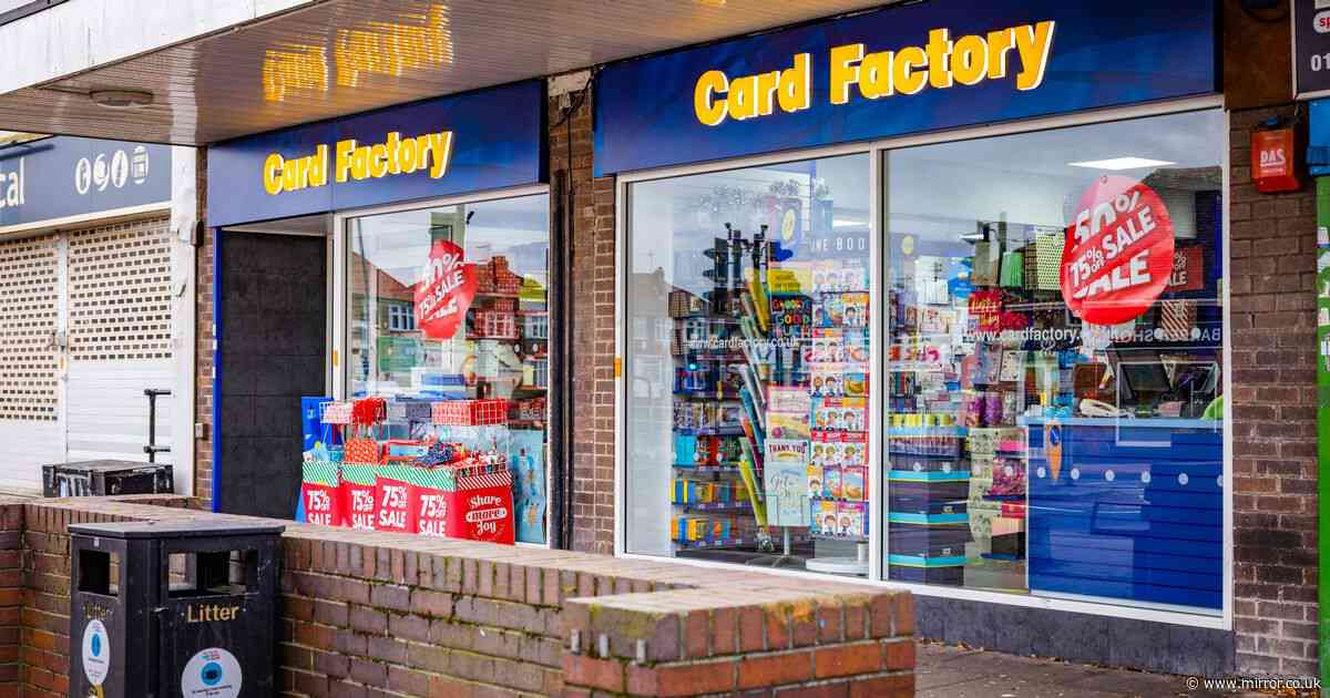 Card Factory warns customers to stop using product 'immediately' amid recall for product