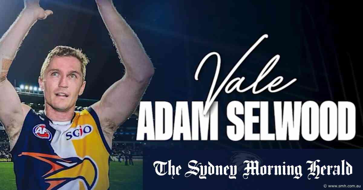 Minute's silence held for AFL player Adam Selwood