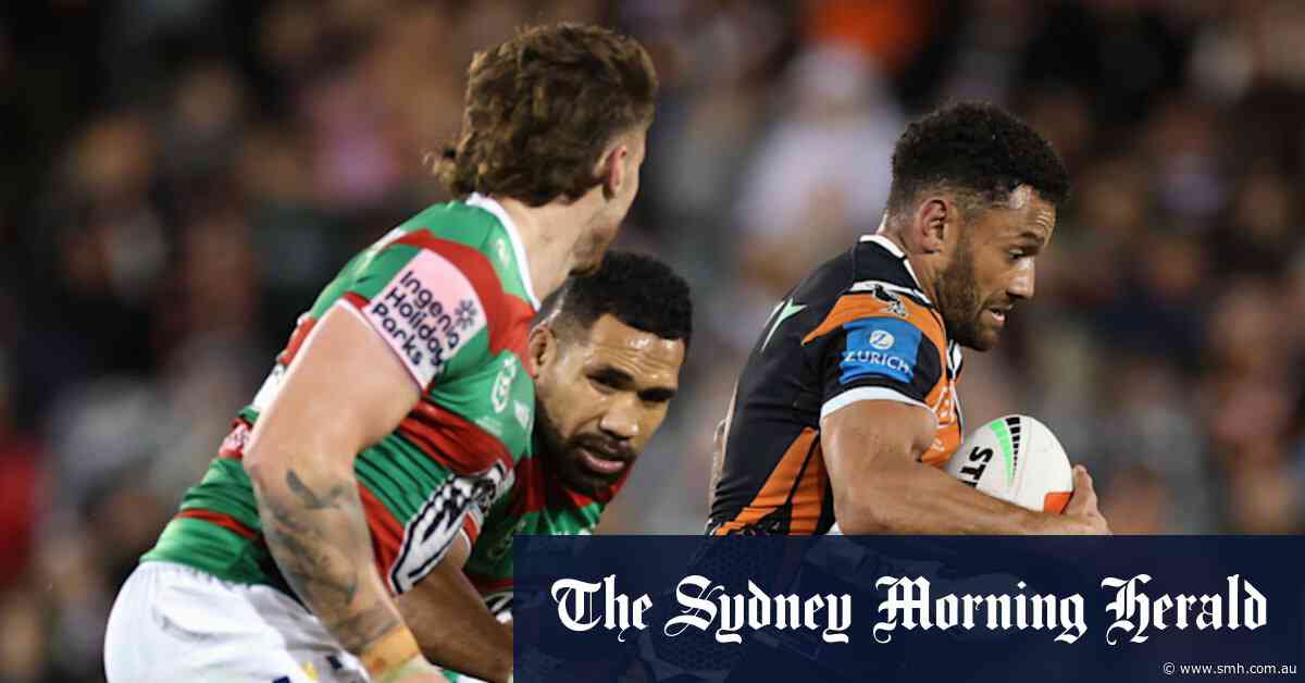 Koroisau stars for spirited Tigers but Rabbitohs take the points