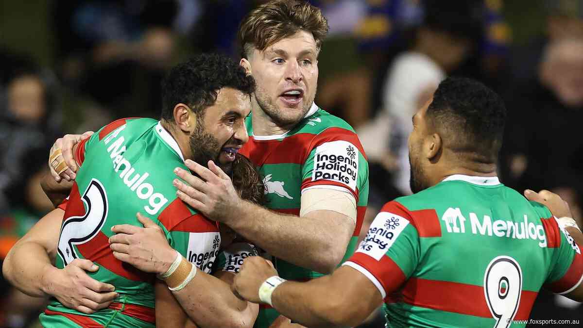 Souths hold off fast-finishing Tigers after rookie drops match-winning try at the death