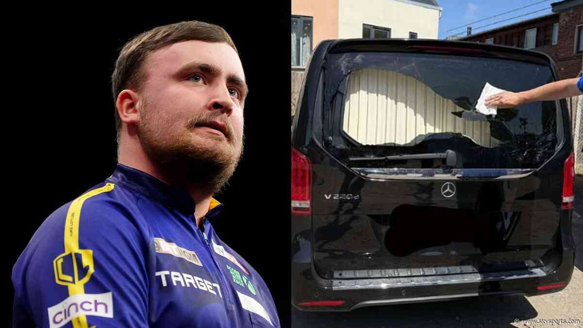 'Absolute scum of the earth' - Littler's van window smashed in Norwich