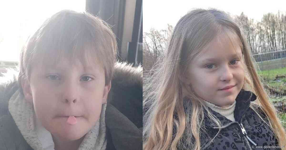 AMBER ALERT: Politie zoekt naar Jeffrey (10) en Emma (8)