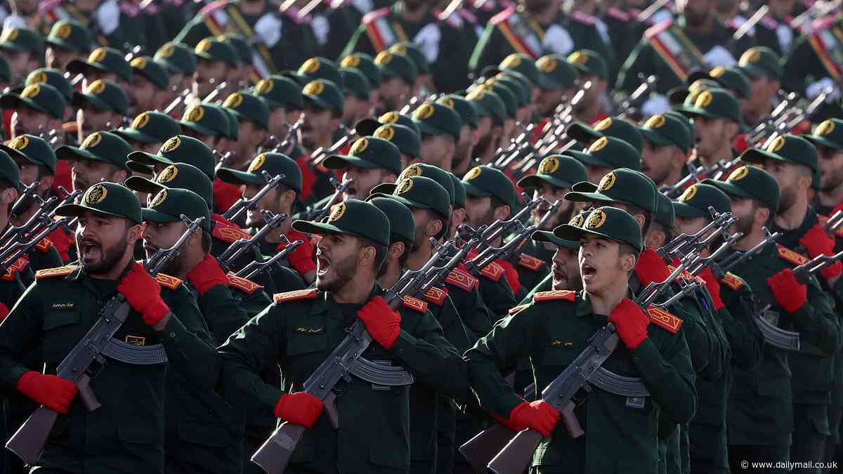 Ministers told to proscribe Iran's Islamic Revolutionary Guard Corp as a terrorist group after UK arrests and row over 'hijab and chastity law'