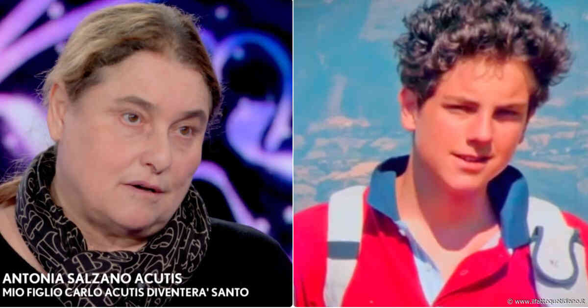 Carlo Acutis presto Santo: “Al suo funerale ha fatto il primo miracolo. Sin da bambino aveva visto la propria morte”. Le parole della mamma Antonia Salzano a “Verissimo”