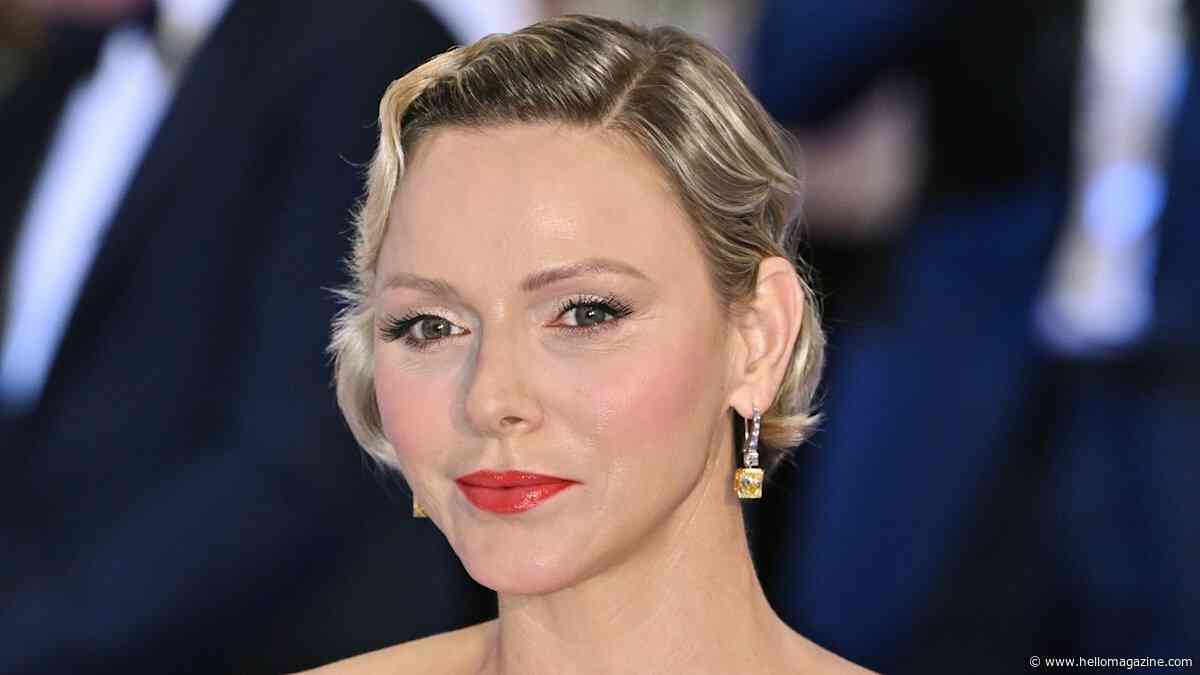 Princess Charlene wows in bridal white for Pope Leo XIV's inauguration