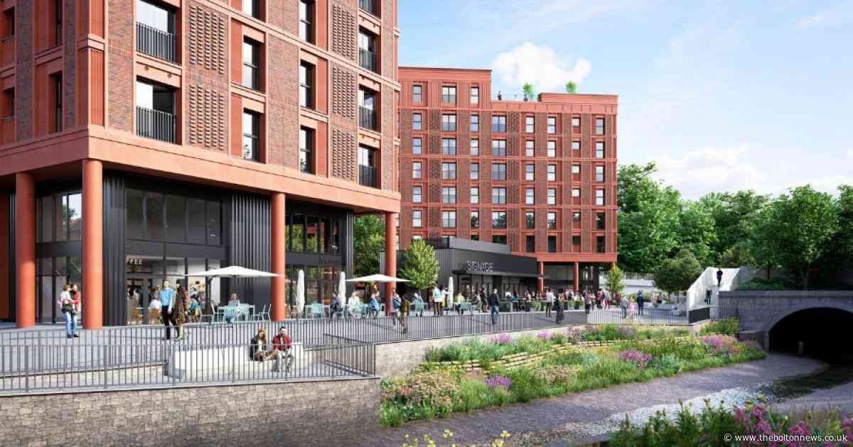 First images of £100M Bolton town centre riverside development as plans lodged