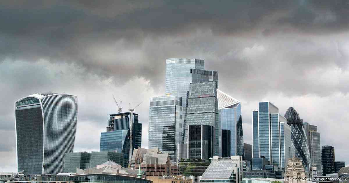 The weather forecast in London for this week with mix of warm days and heavy rain