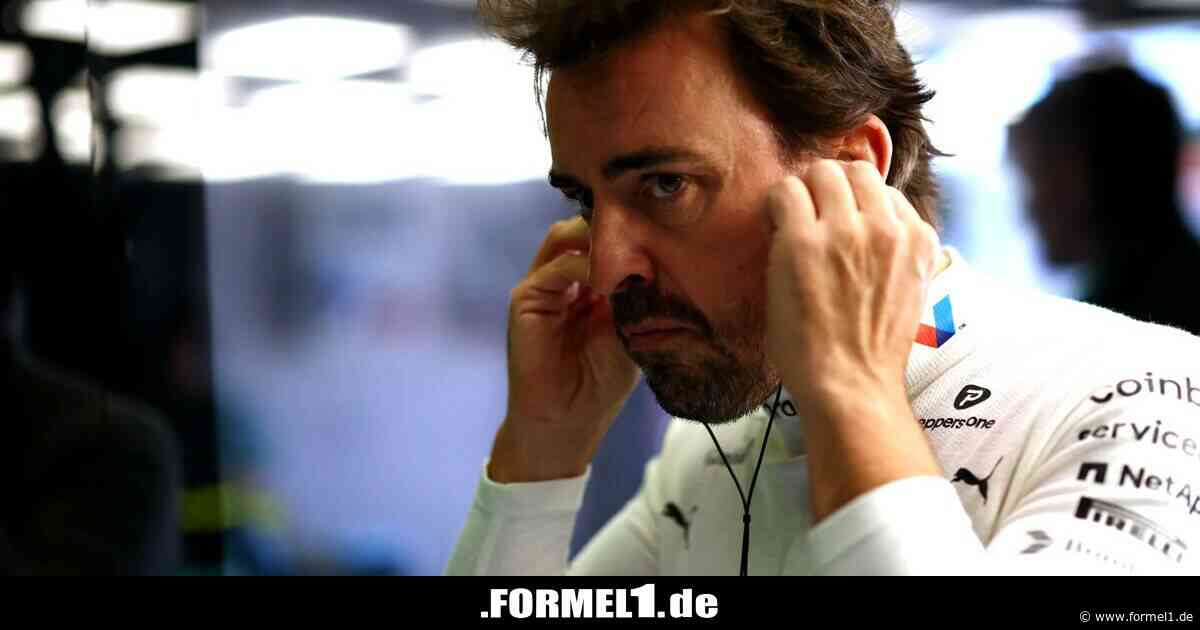 "Größter Pechvogel": Alonso schlägt Hände überm Kopf zusammen