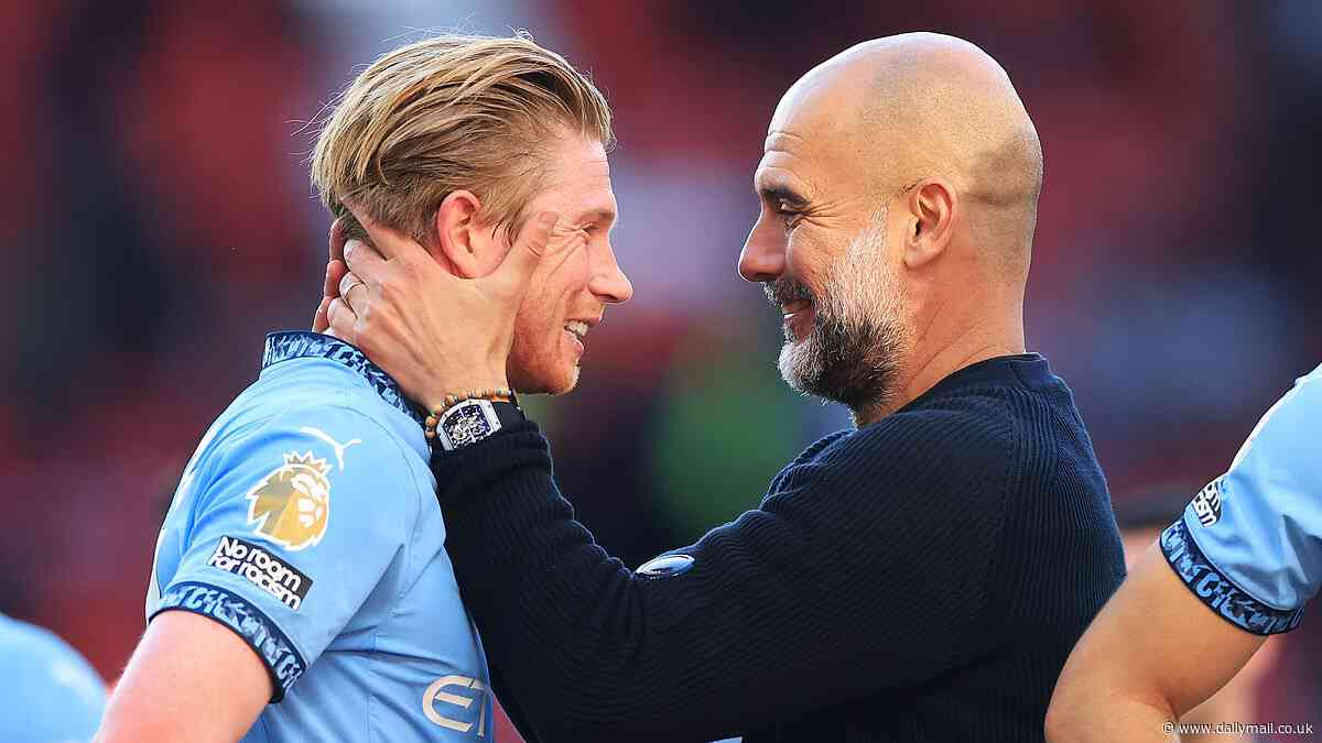 Kevin De Bruyne, King of Manchester City: What he's really like behind the scenes, how he challenged Pep Guardiola, set the standards and where he ranks in club's history