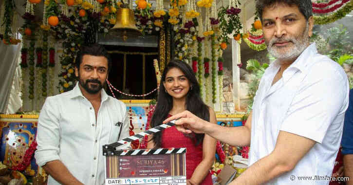 Suriya Venky Atluri Mamitha Bajuâs bilingual film Suriya 46 goes on floors