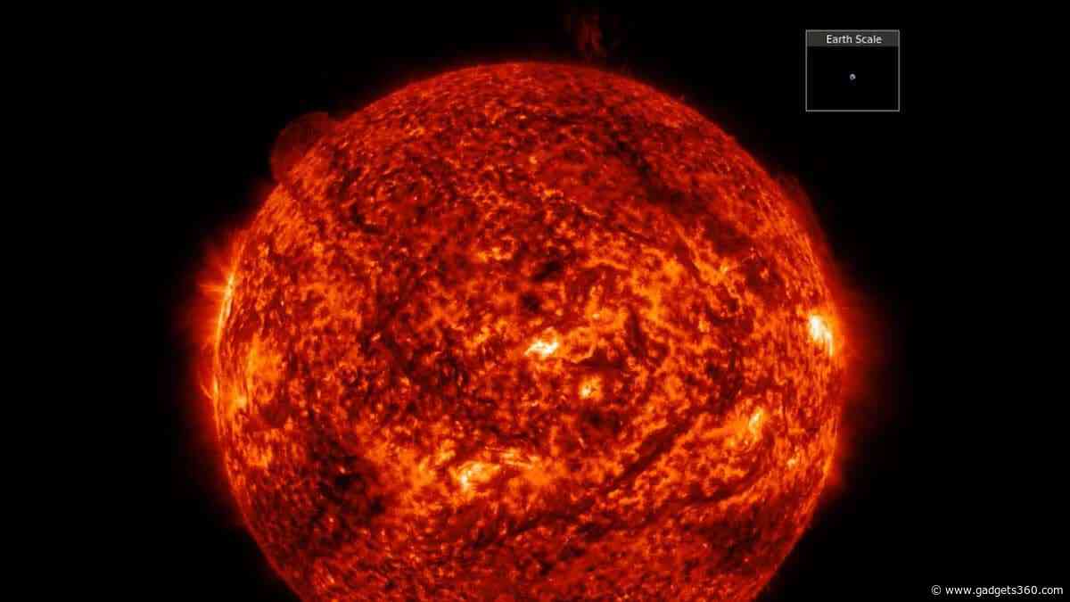 Sun Unleash a 600,000-Mile Filament in Fiery Eruption