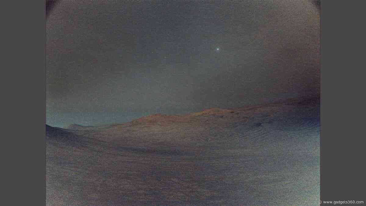 NASA’s Perseverance Captures Deimos Before Dawn in Striking Martian Sky Image