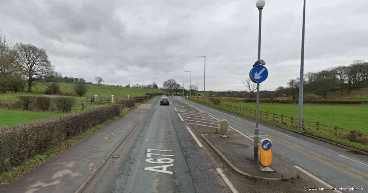 Main road heading towards town closed due to crash