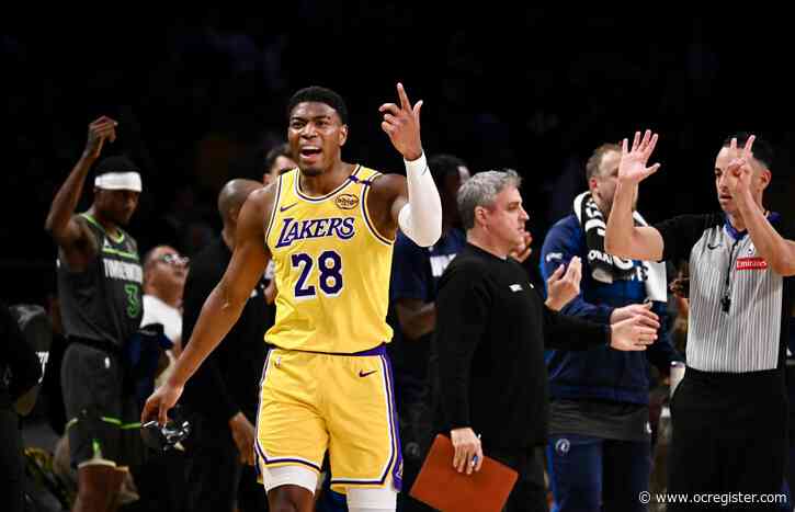 Rui Hachimura benefited from Lakers coaches’ belief