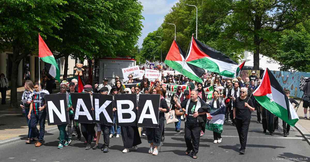 Pro-Palestine march brings city centre to a standstill