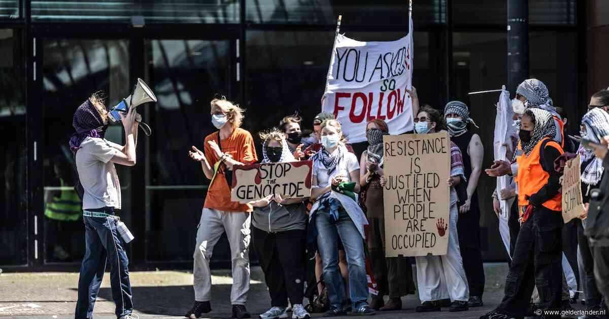 Radboud zet streep door grote bedrijvenbeurs: ‘Risico’s niet in te schatten’ door nieuwe Palestina-acties