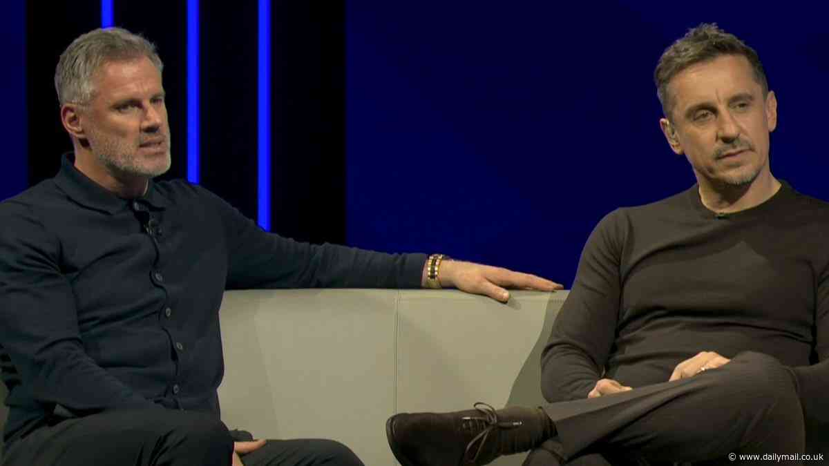 Jamie Carragher and Gary Neville dish out their end-of-season awards in final Monday Night Football of the campaign - and only agree on five players in their best XIs