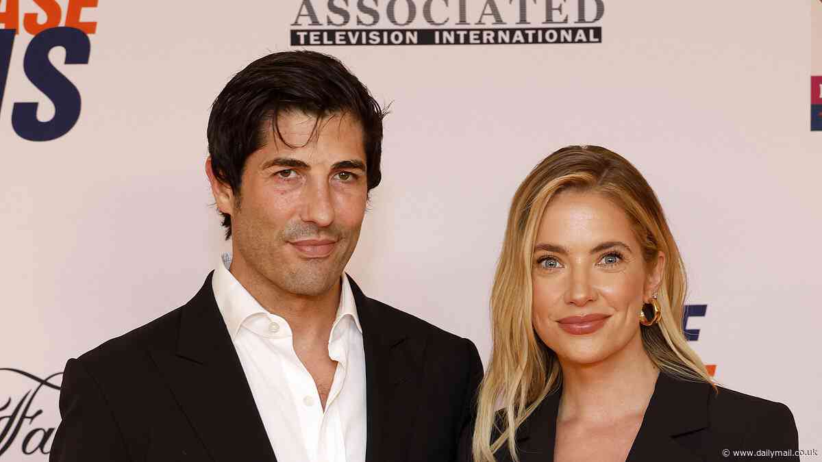 Ashley Benson makes rare red carpet appearance with oil heir husband Brandon Davis at his mom's MS fundraiser