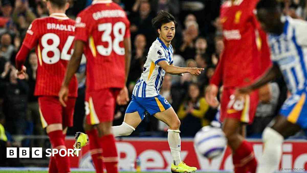 Brighton 3-2 Liverpool: Hurzeler&#39;s subs keep Seagulls in Europe contention