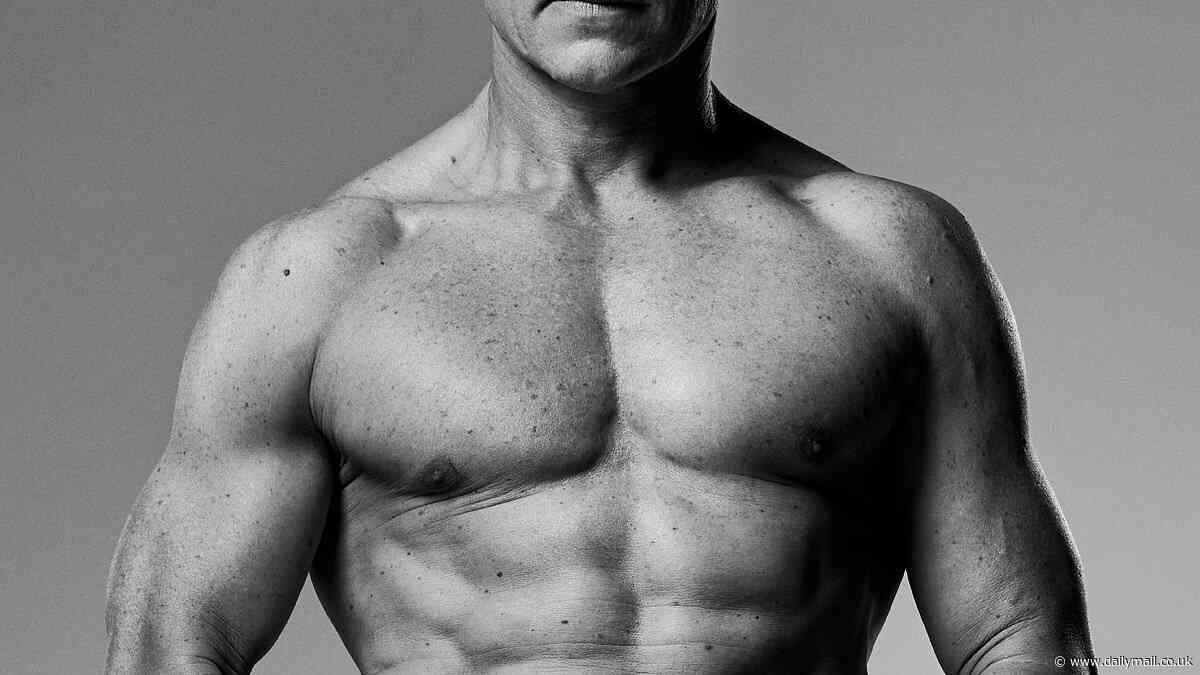 TV hunk shows off his rippling abs as he turns 50 and shares the secrets to his jaw-dropping physique - but can you guess who it is?