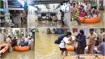 Bengaluru Turns Into Swamp After 10.5 CM Rainfall, Dinghies Deployed For Rescue Operations