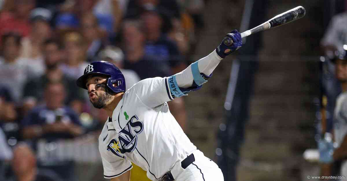 Rays 3 Astros 4: Chandler Simpson, steal home!
