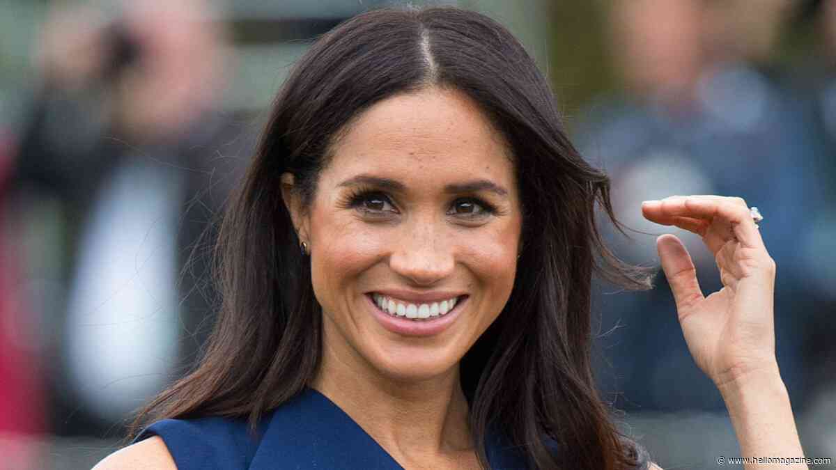Meghan Markle revives sculpted engagement dress in secret photo