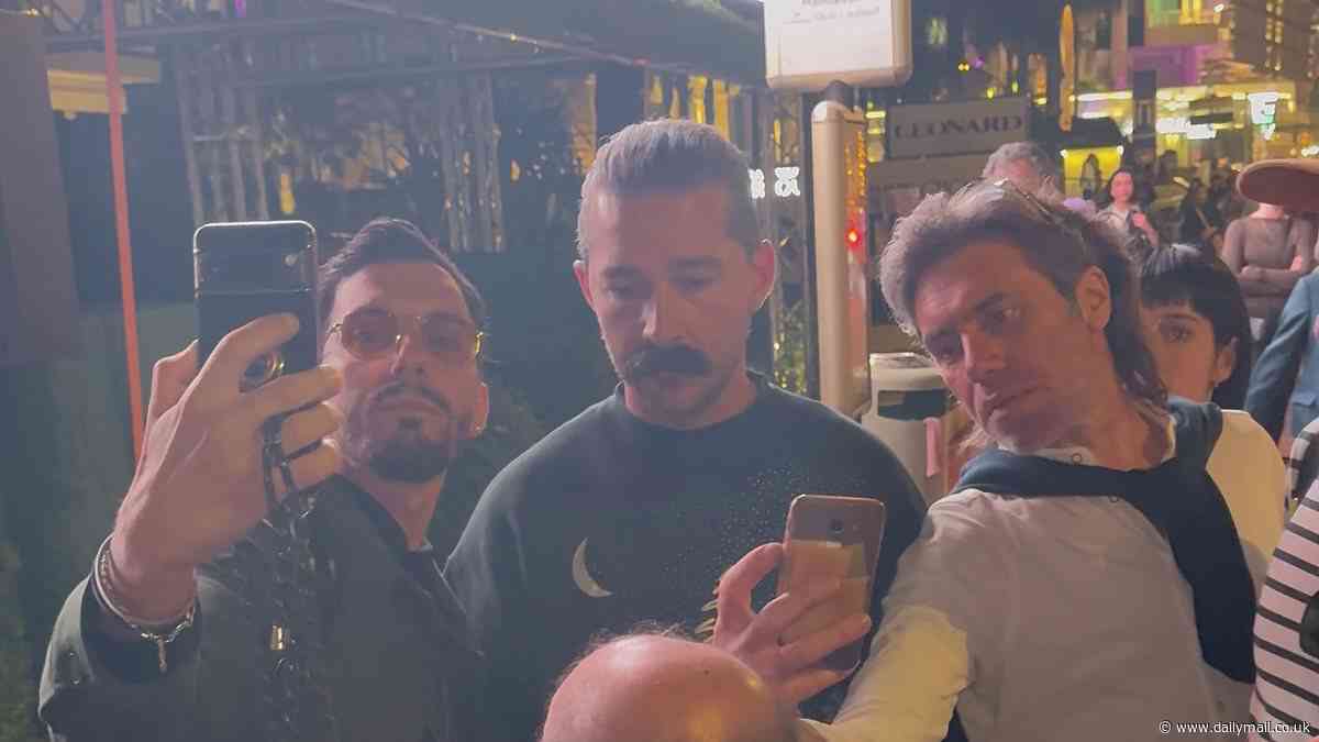 Shia LaBeouf in tense standoff with fan at Cannes Film Festival