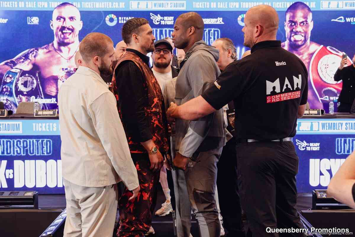 Usyk vs. Dubois II: Daniel’s Cold Stare Can’t Mask the Doubt—Another Beating Incoming
